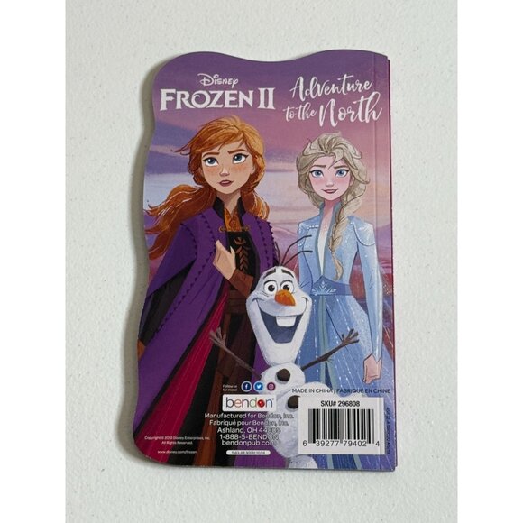 Frozen II Adventure to the North Disney Elsa Anna Board Book Bendon - Picture 2 of 2
